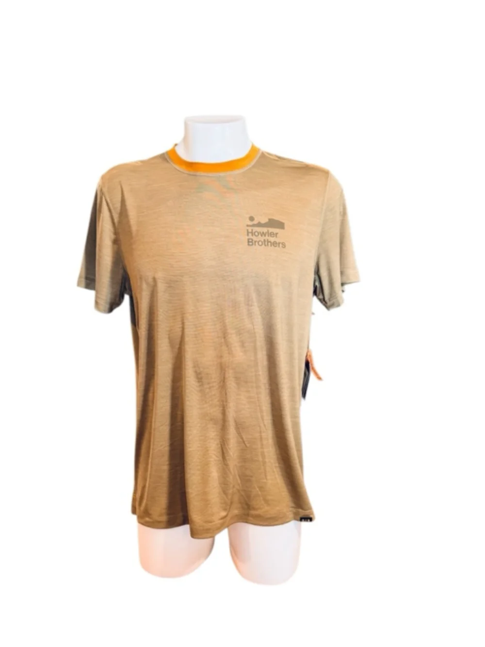 Men's Howler Brothers Short Sleeve Tee S brown i53